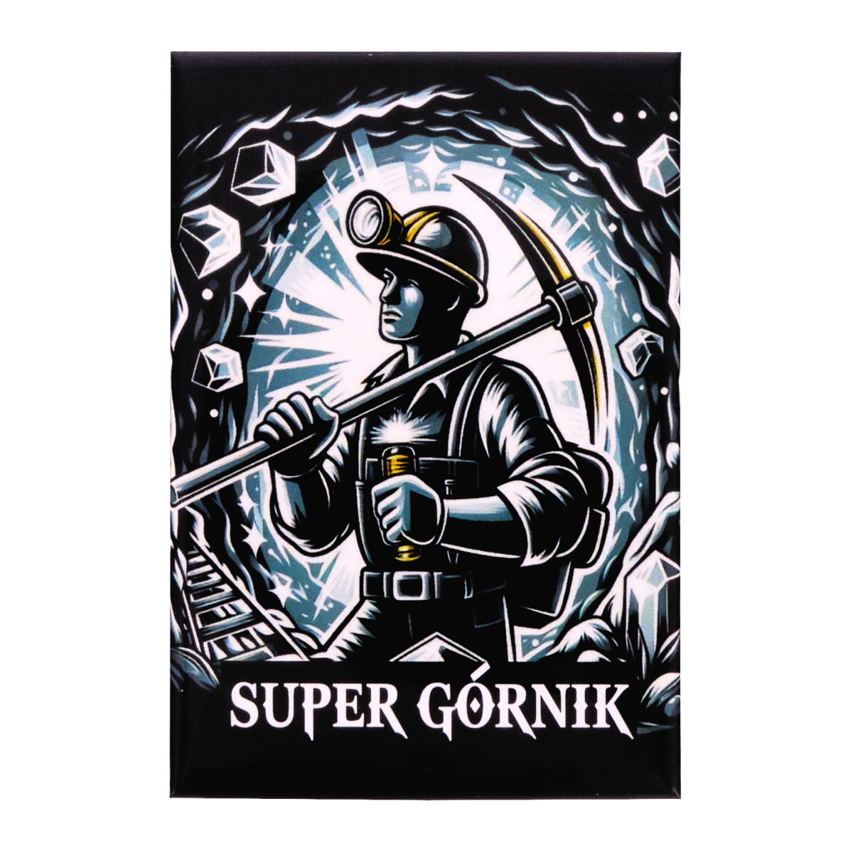 Magnes okolicznościowy ET 013 – Super Górnik