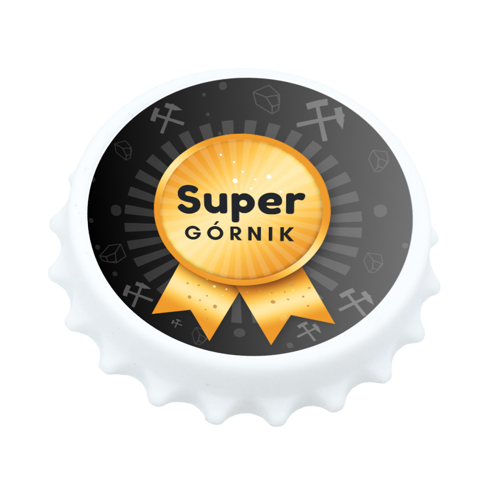 Otwieracz kapsel Super Górnik