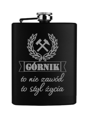 Piersiówka Górnik to nie zawód to styl życia