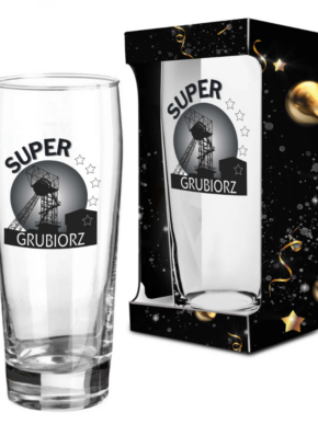 Szklanka do piwa dla Górnika - Super Grubiorz