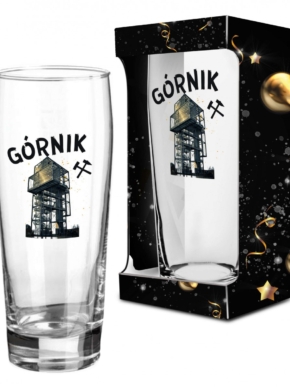 Szklanka do piwa dla Górnika - GÓRNIK