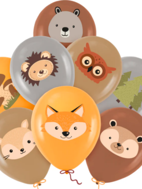 Balony zwierzęta leśne