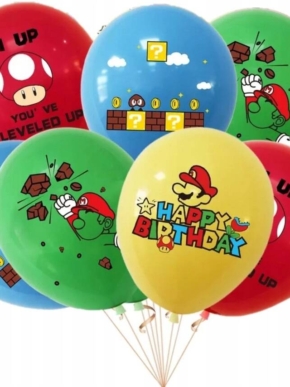 zestaw balonów Super Mario