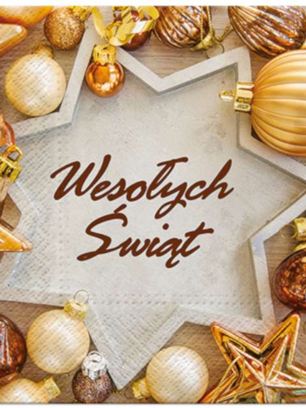 serwetki Wesołych Świąt