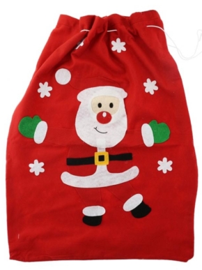 Worek Świętego Mikołaja na prezenty