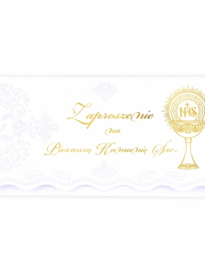 Zaproszenia na Pierwszą Komunię Świętą