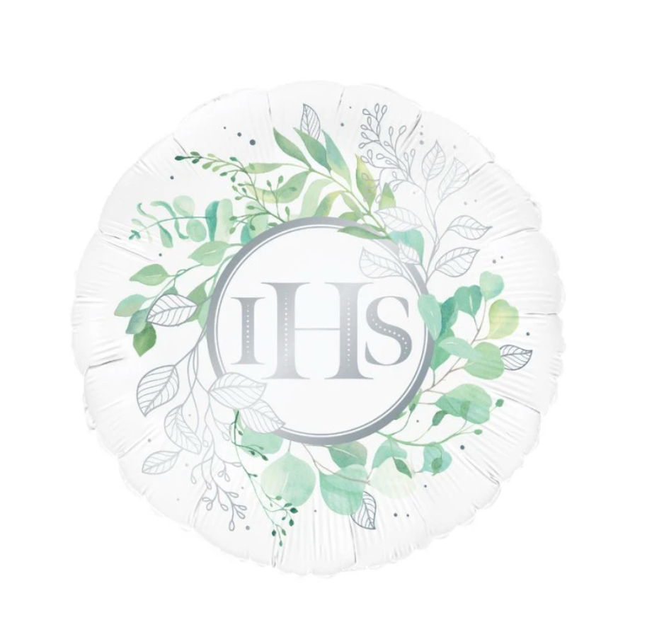 Balon Foliowy IHS otoczka z zielonych liści
