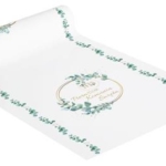 Bieżnik papierowy z nadrukiem Pierwsza Komunia Święta.