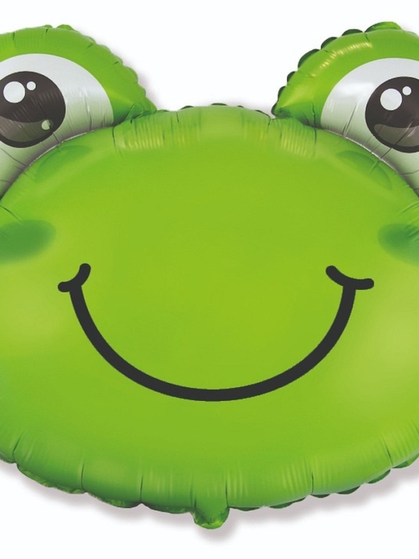 balon- foliowy głowa żaby