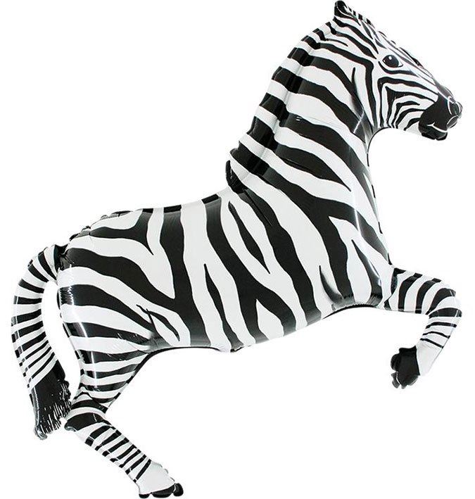 Balon Foliowy Zebra