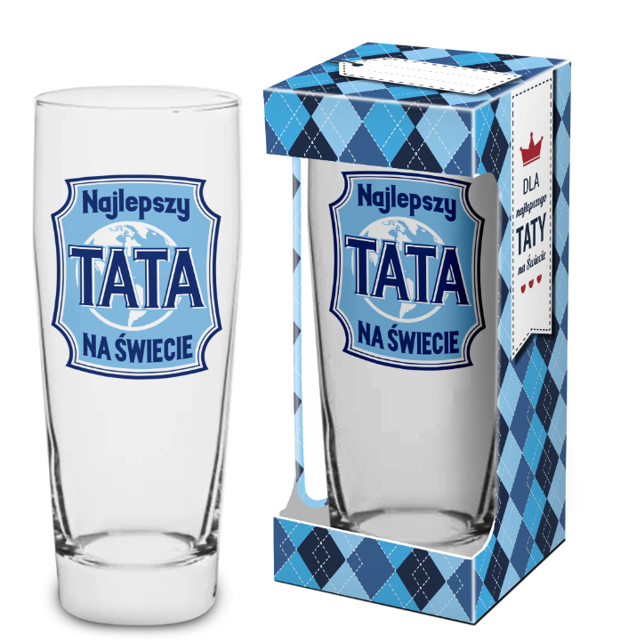 Szklanka do piwa dla Najlepszego Taty na Świecie