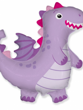 Balon foliowy SMOK - fioletowy