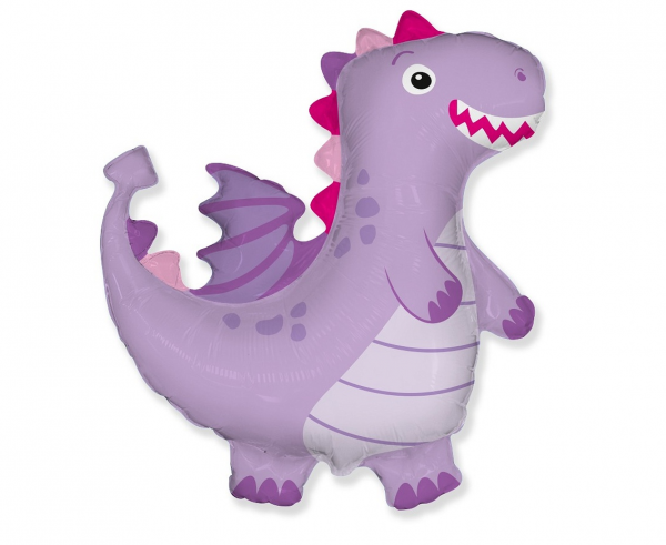 Balon foliowy SMOK - fioletowy