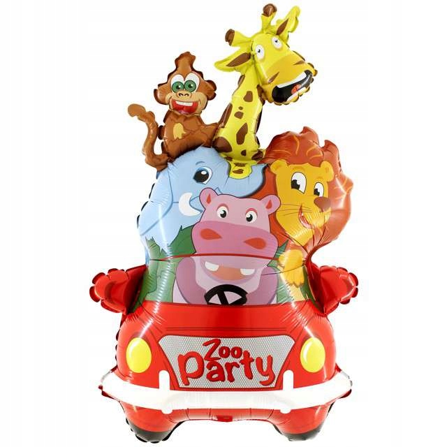 Balon Foliowy Zoo Party