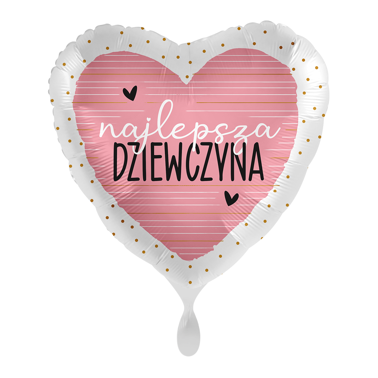 Balon-Foliowy-serce-Najlepsza-dziewczyna-43cm