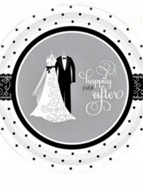 Balon foliowy Strój Pary Młodej