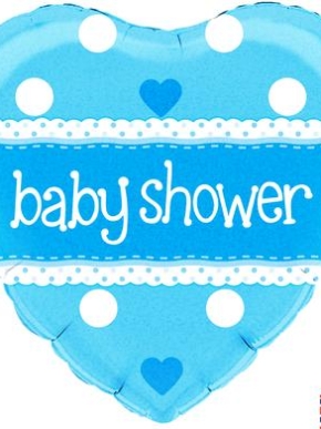 Balon foliowy Serce Baby Shower