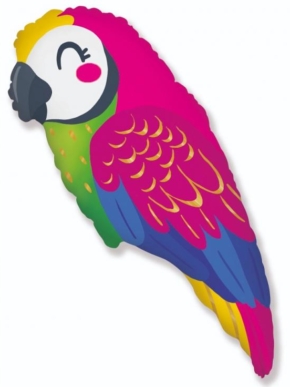 Balon Foliowy Papuga