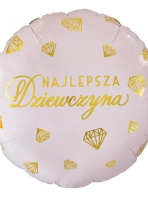 Balon foliowy Najlepsza Dziewczyna