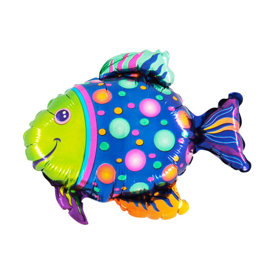 Balon Foliowy Rybka w kropki