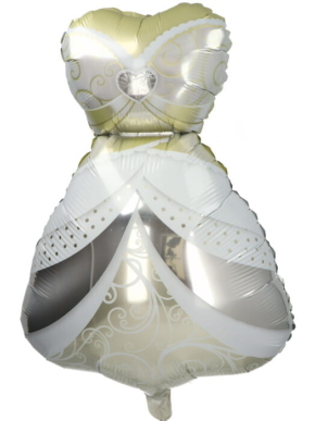 Balon foliowy Suknia Ślubna