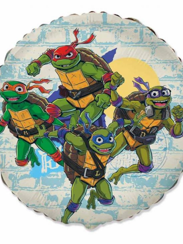 BALON FOLIOWY TURTLES