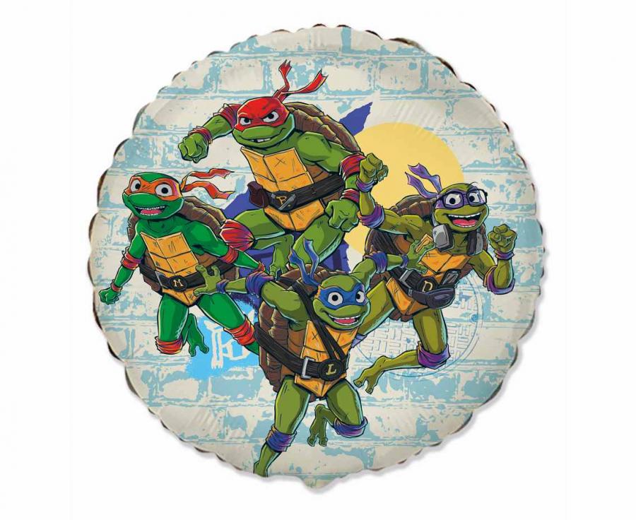 Balon foliowy Turtles Żółwie Ninja