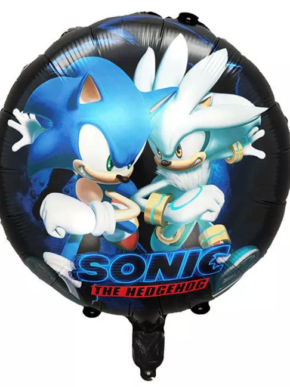 Balon foliowy Sonic i Silver