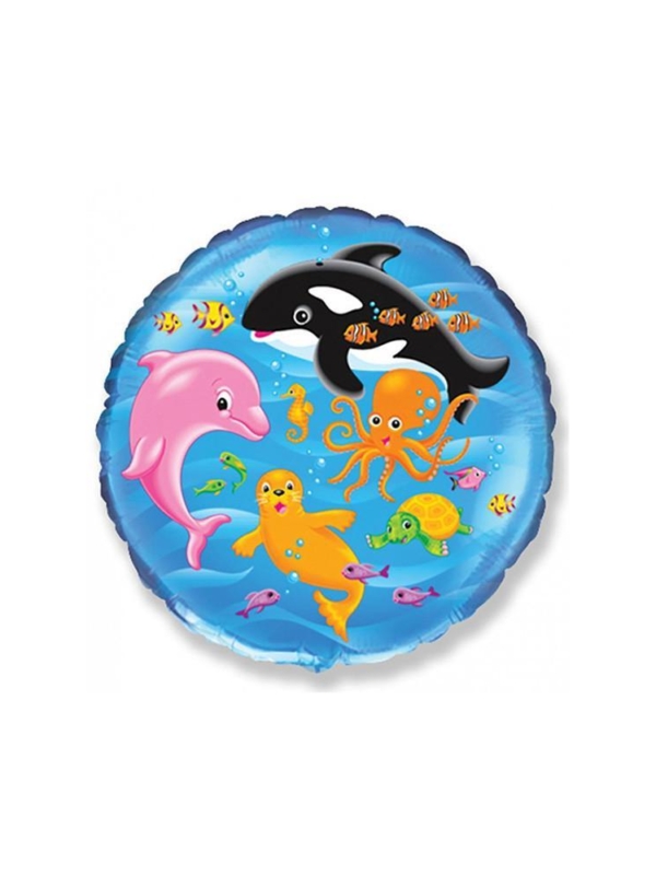 balon foliowy morski świat