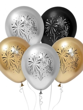 Balony lateksowy Fajerwerki