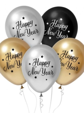 Balony lateksowy Happy New Year