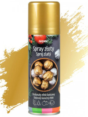 Spray złoty - dekoracyjny