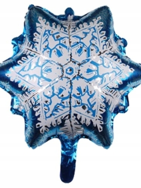 Balon foliowy Śnieżynka