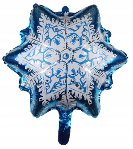 Balon foliowy Śnieżynka