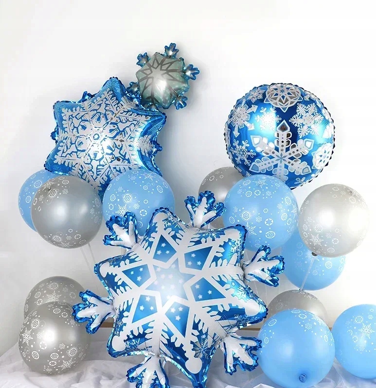 BALON-FOLIOWY-PLATEK-SNIEGU-zimna-Gwiazdka 2