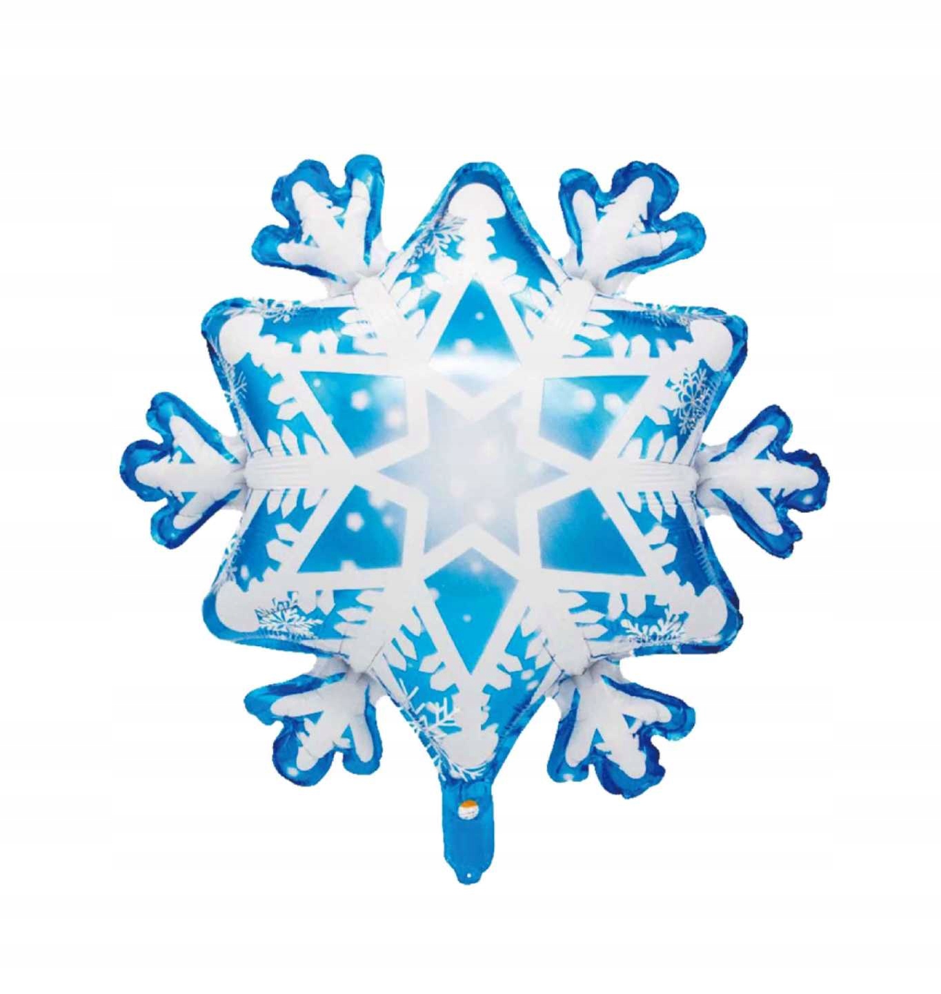 Balon foliowy Śnieżynka 2