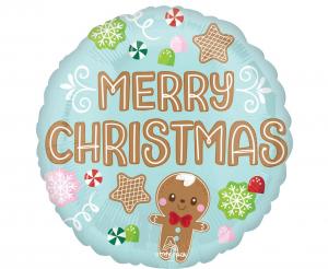 Balon foliowy MERRY CHRISTMAS