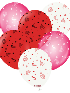 Balon lateksowy w czapeczki i laski