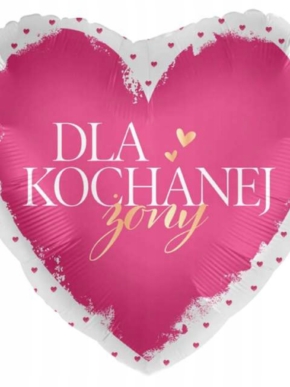 Balon foliowy serce Dla Kochanej Żony
