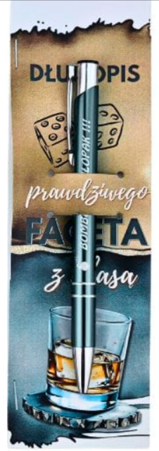 Długopis prawdziwego faceta z klasą