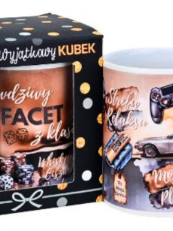 Kubek prawdziwego faceta z klasą