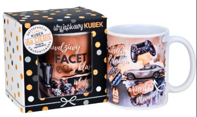 Kubek dla prawdziwego faceta #3309-CHK01