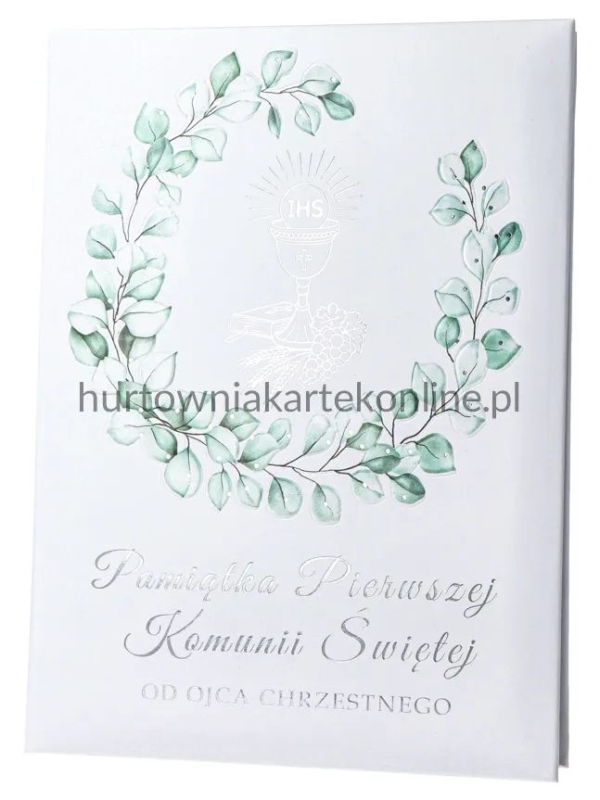 PAMIĄTKA I KOMUNIA ŚWIĘTA ZIELONA GAŁĄZKA- OD OJCA CHRZESTNEGO