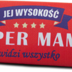 Etui na okulary ,, Jej wysokość SUPER MAMA widzi wszystko''