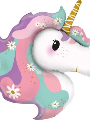 Balon foliowy Jednorożec - Unicorn głowa