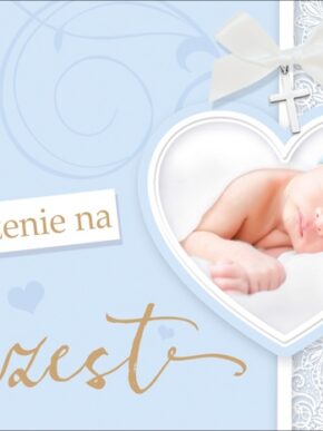 Zaproszenia na Chrzest Święty