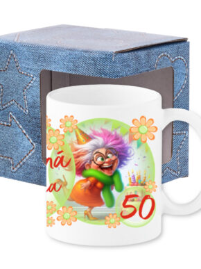 Kubek szalonej 50 latki